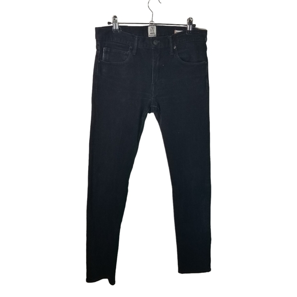 Selvedge Hiroshi Kato black the needle skinny jeans Made In Usa Japanese Denim - Picture 1 of 12